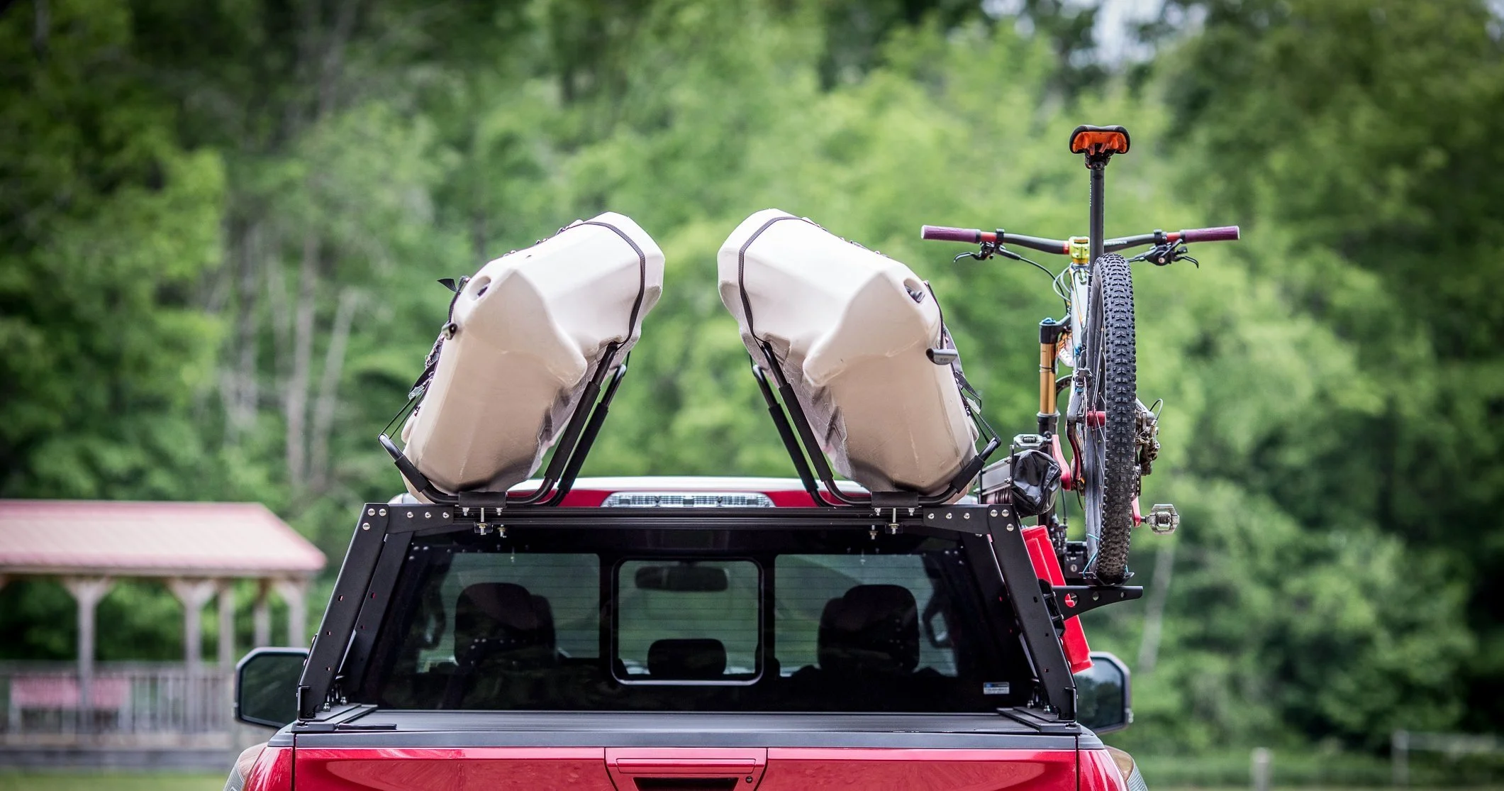 Kayak Rack Bike Rack For Toyota Tacoma Bed Truck Rack Kayaks In