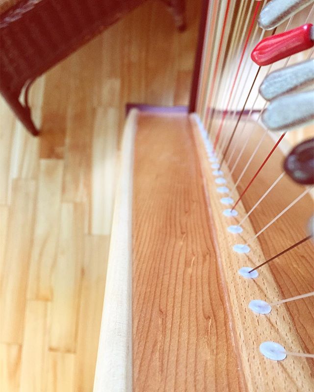 👁Wood grain 👁🍁🌲#woodworking #handmade #musicalinstrument @lyonhealyharps