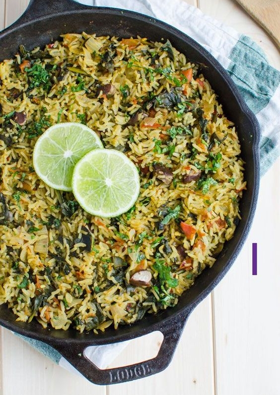 Spinach Rice