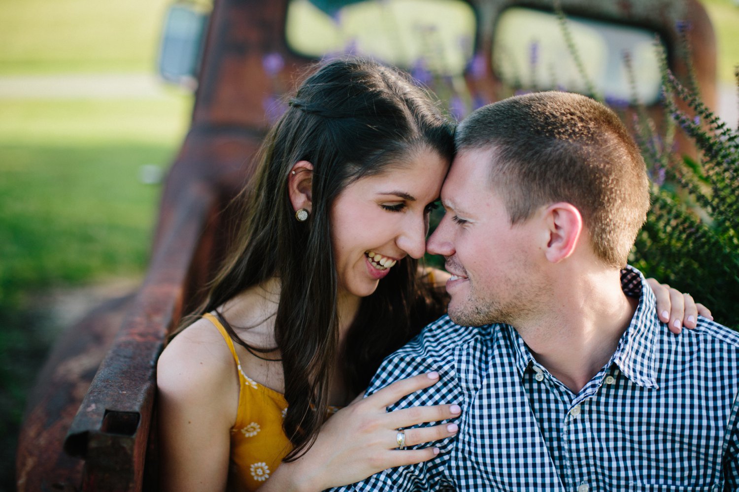 mint springs farm engagement session