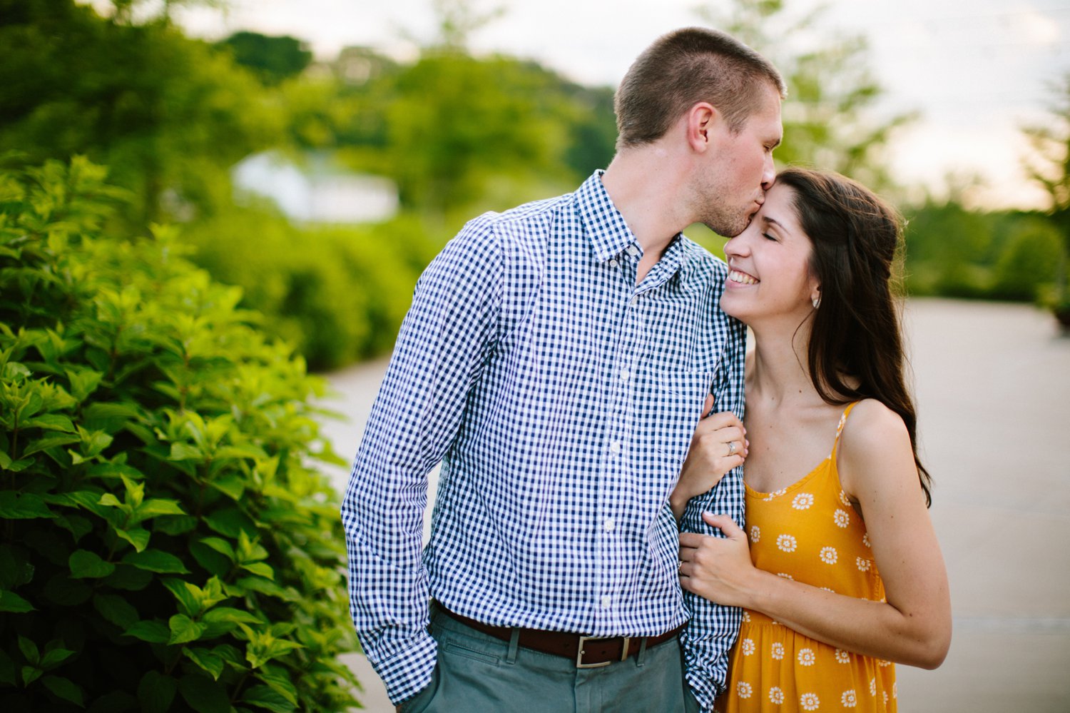 outdoor engagement session mint springs farm