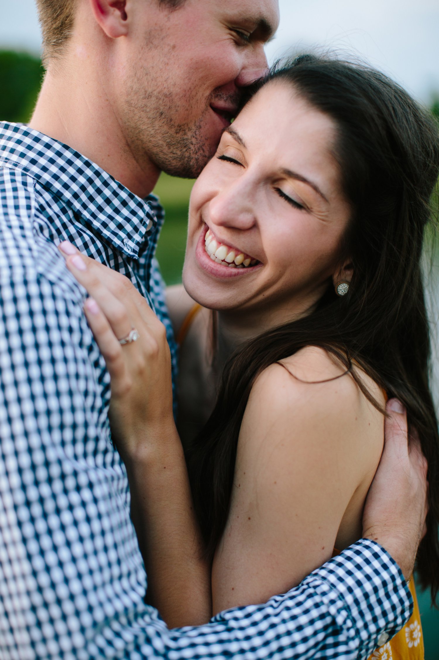 laughing couple