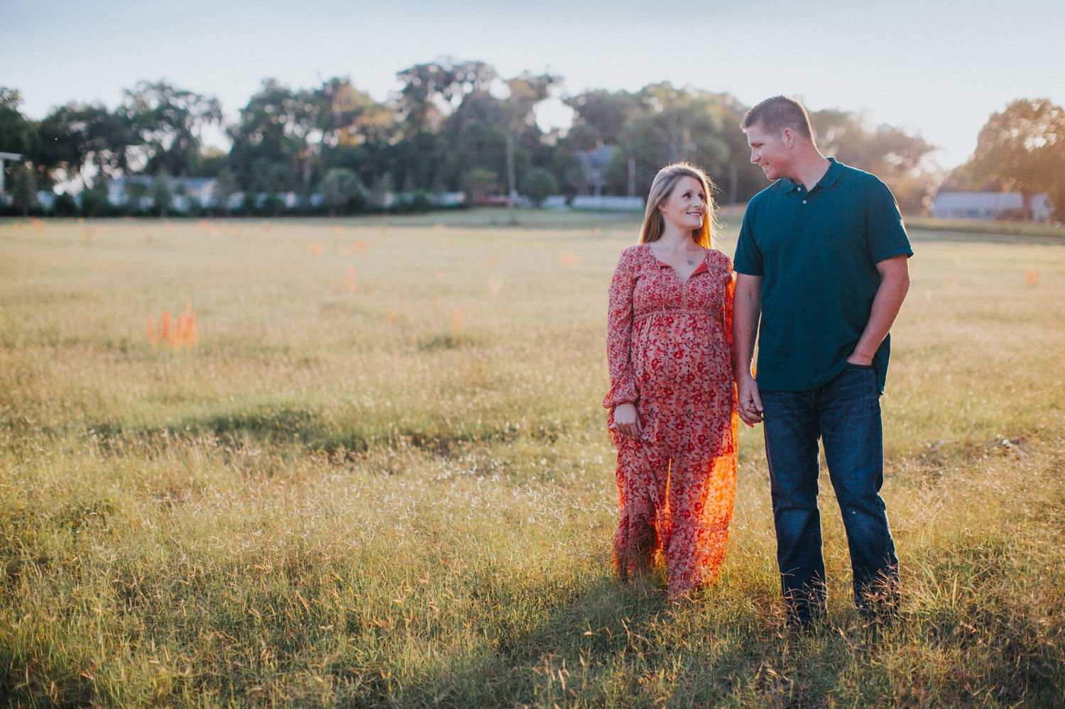 outdoor tampa engagement session