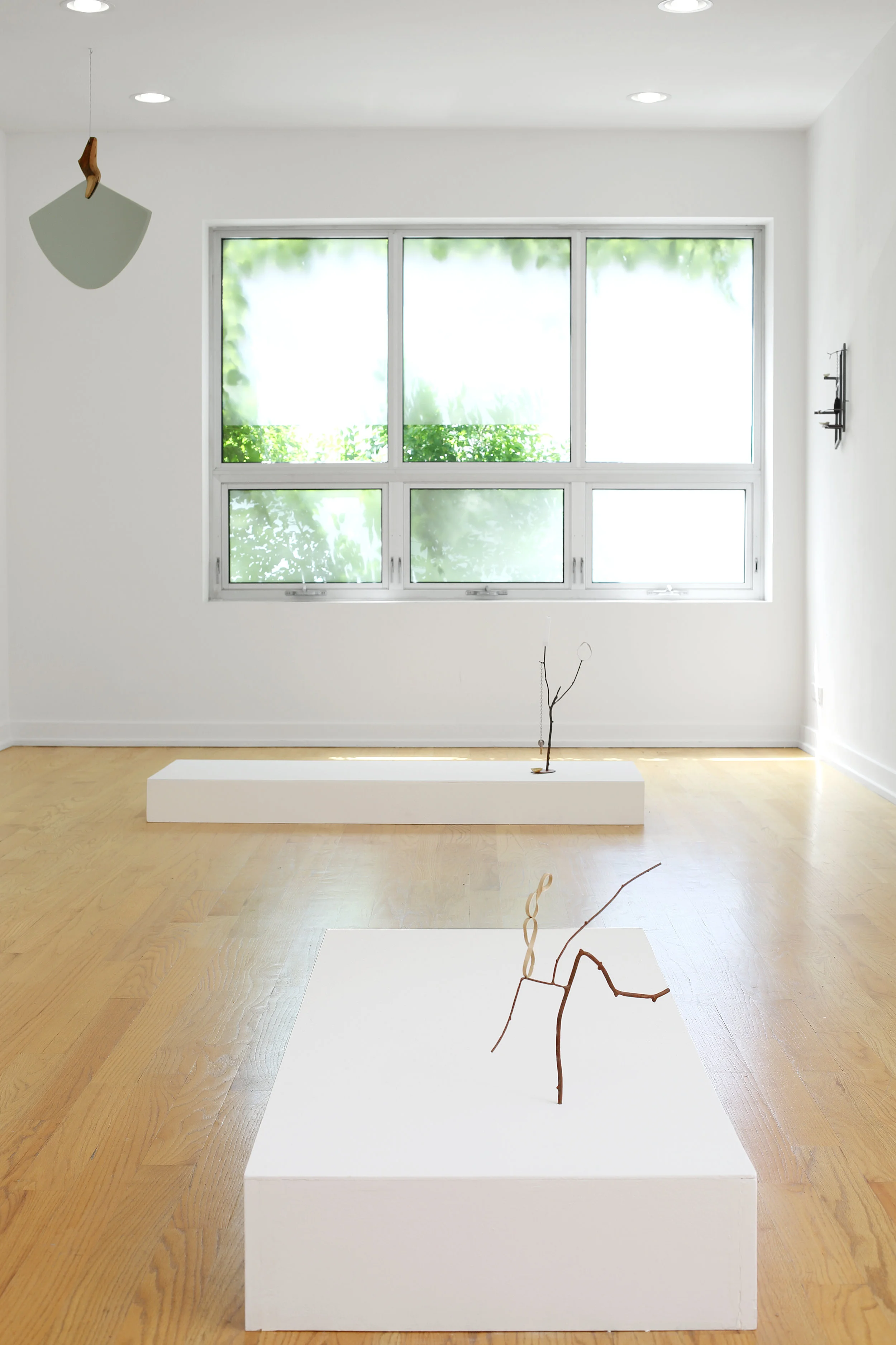 EXHIBITION VIEW, YELLOW TULIPS, 2017