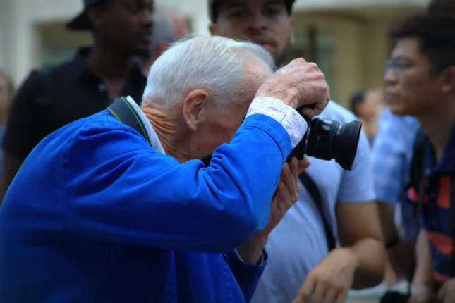 Bill @ NYFW, September 2012. I learned a lot from Bill . He was like an encyclopaedia of fashion and art. He new everyone from Anna Wintour to Andy Warhol. This was the last photo I ever took of Bill.