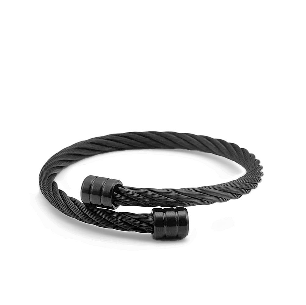 Men&rsquo;s Stainless Steel Cuff Bracelet
Black coated 
Stainless  steal
#giftsforhim #mensstyle #meansaccessories #blackfriday2019 #stainlesssteel #steelbracelet #mensbracelets