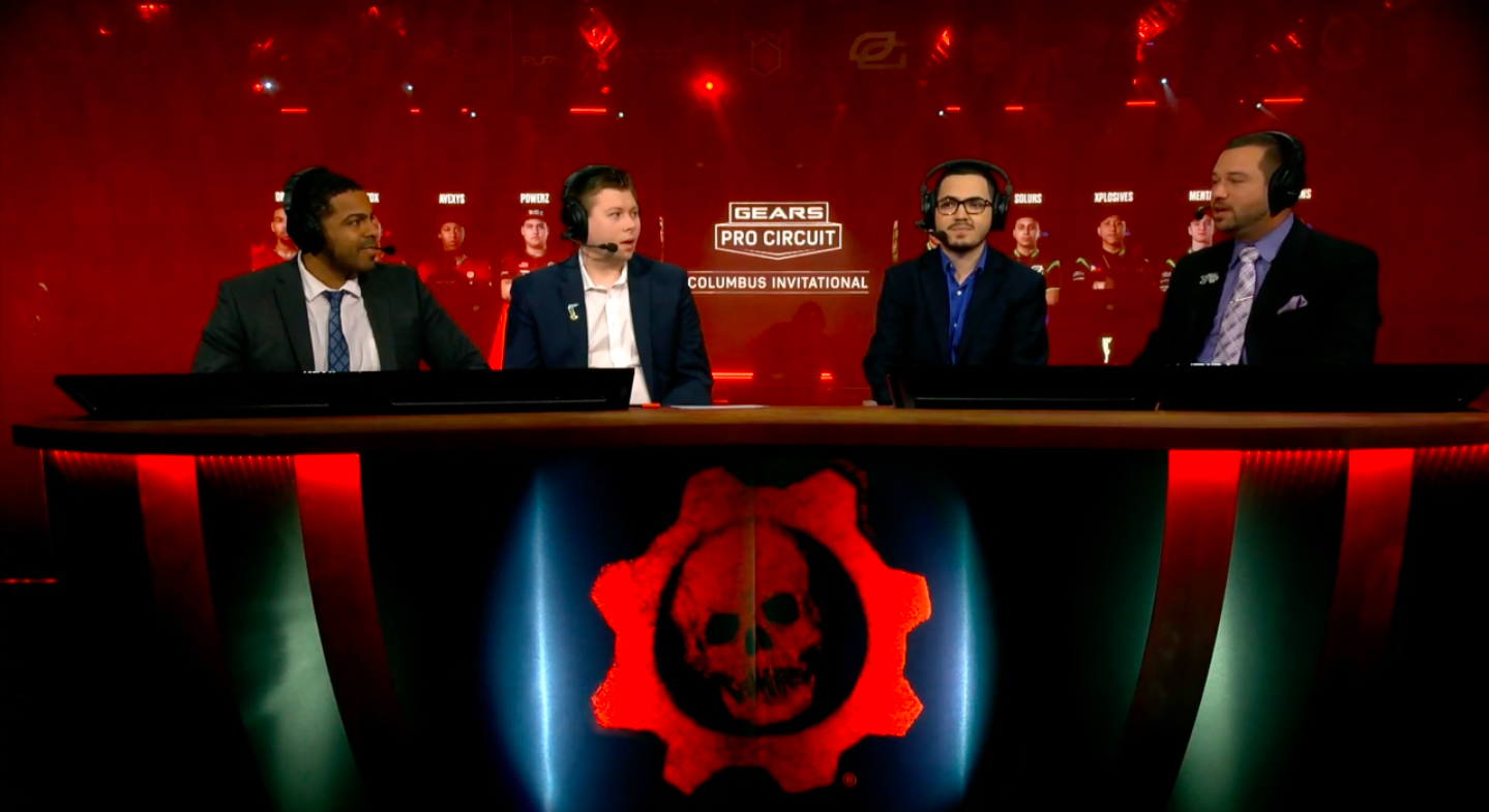 Gears of War - Pro Circuit Broadcast Desk (Copy)