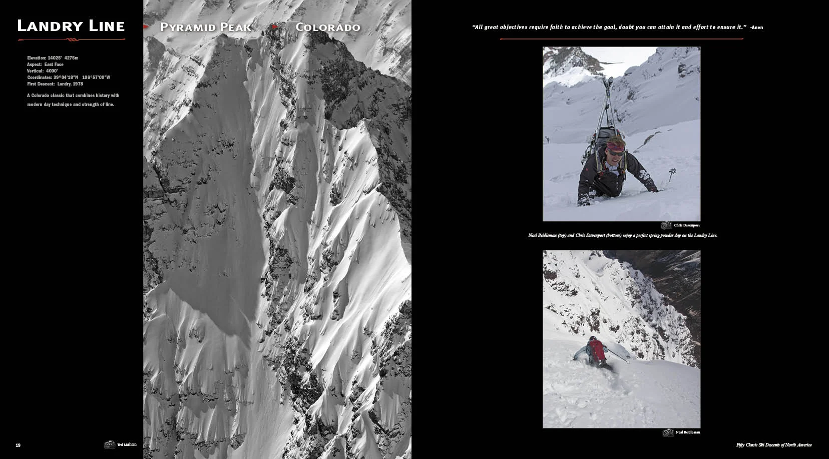 Pyramid Peak, The Landry Line