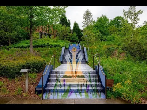 Staircase Mural - TT x Chattahoochee Nature Center 2023