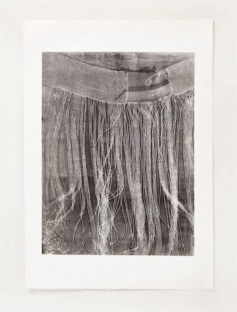 Untitled 8, Etching, 14 x 30 inches, 2018