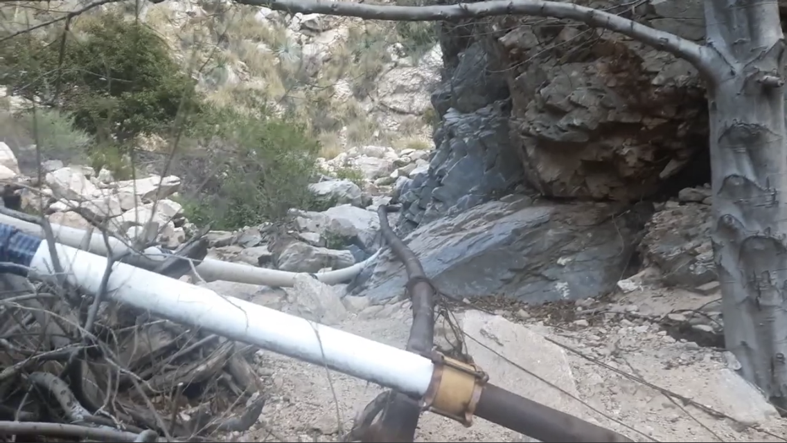 MAIDENHAIR FALLS SITE 2024 LOOKING UPSTREAM (CREDIT: ZAC MAGERS)