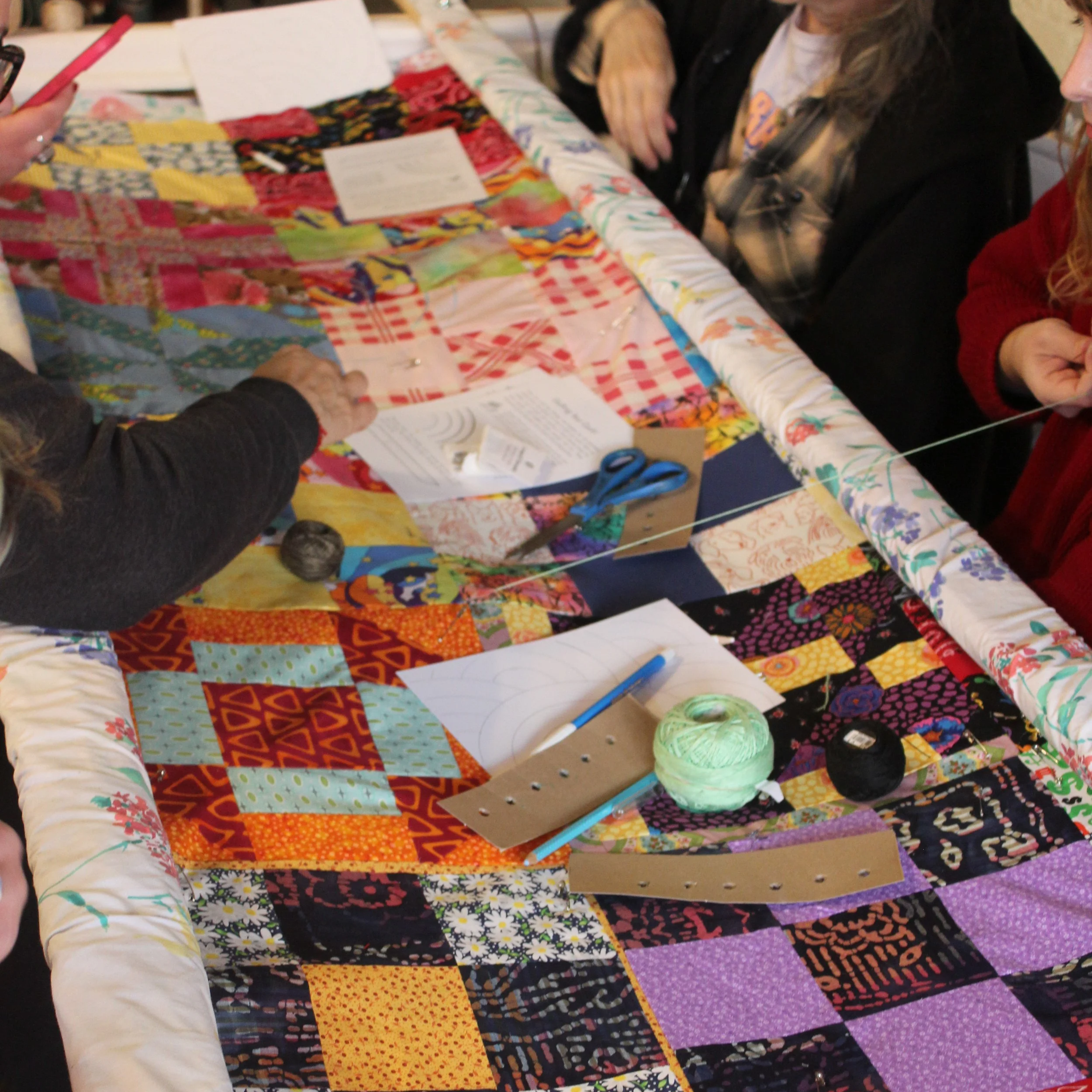 Re-Thread Re-Cap: A WasteShed Community Quilting Bee ft. CTC