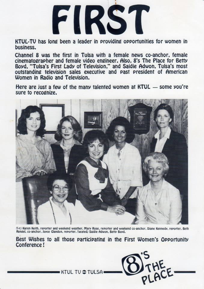 Tulsa's First Ladies of Television 