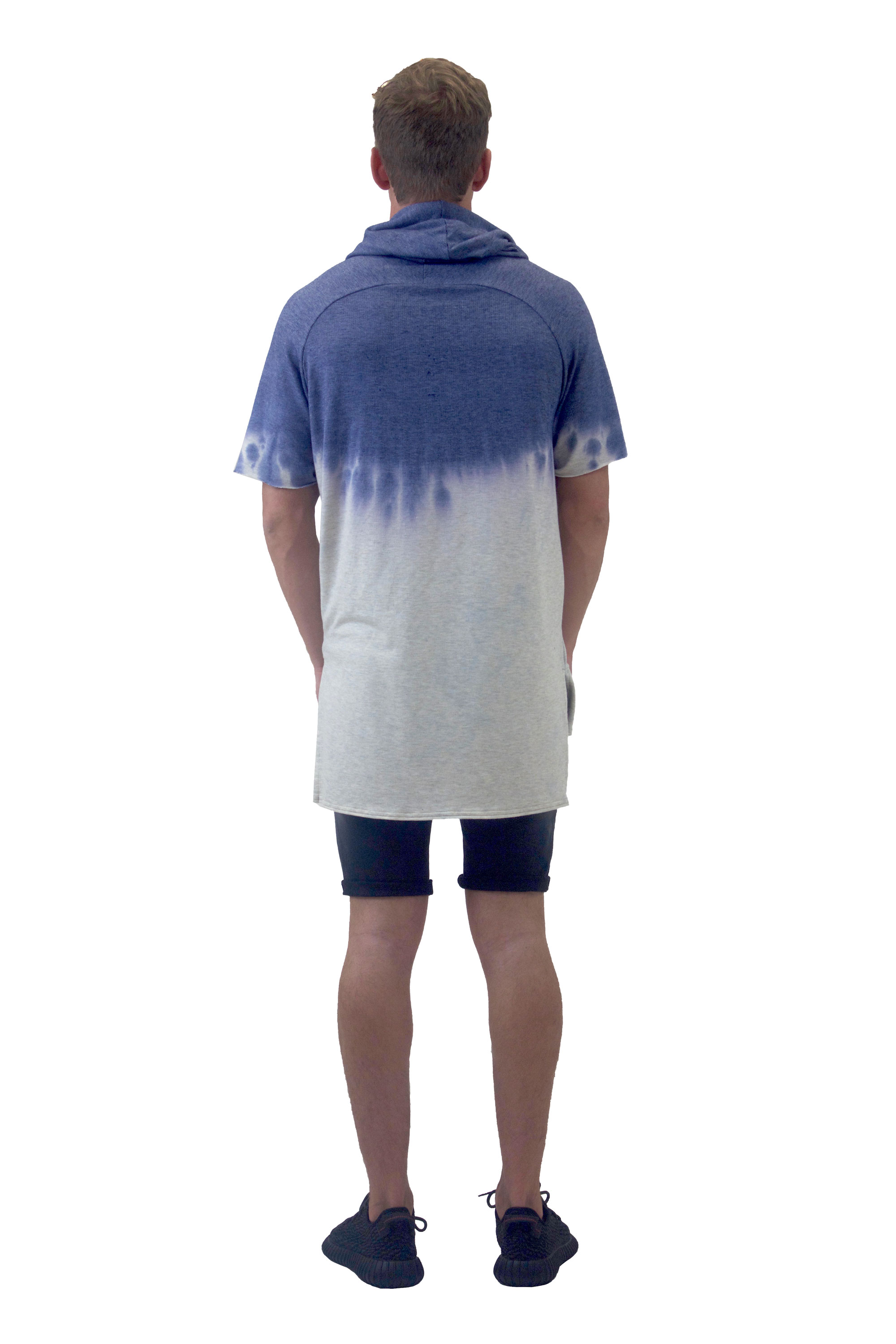 BLUE MOON | tie dye hoodie