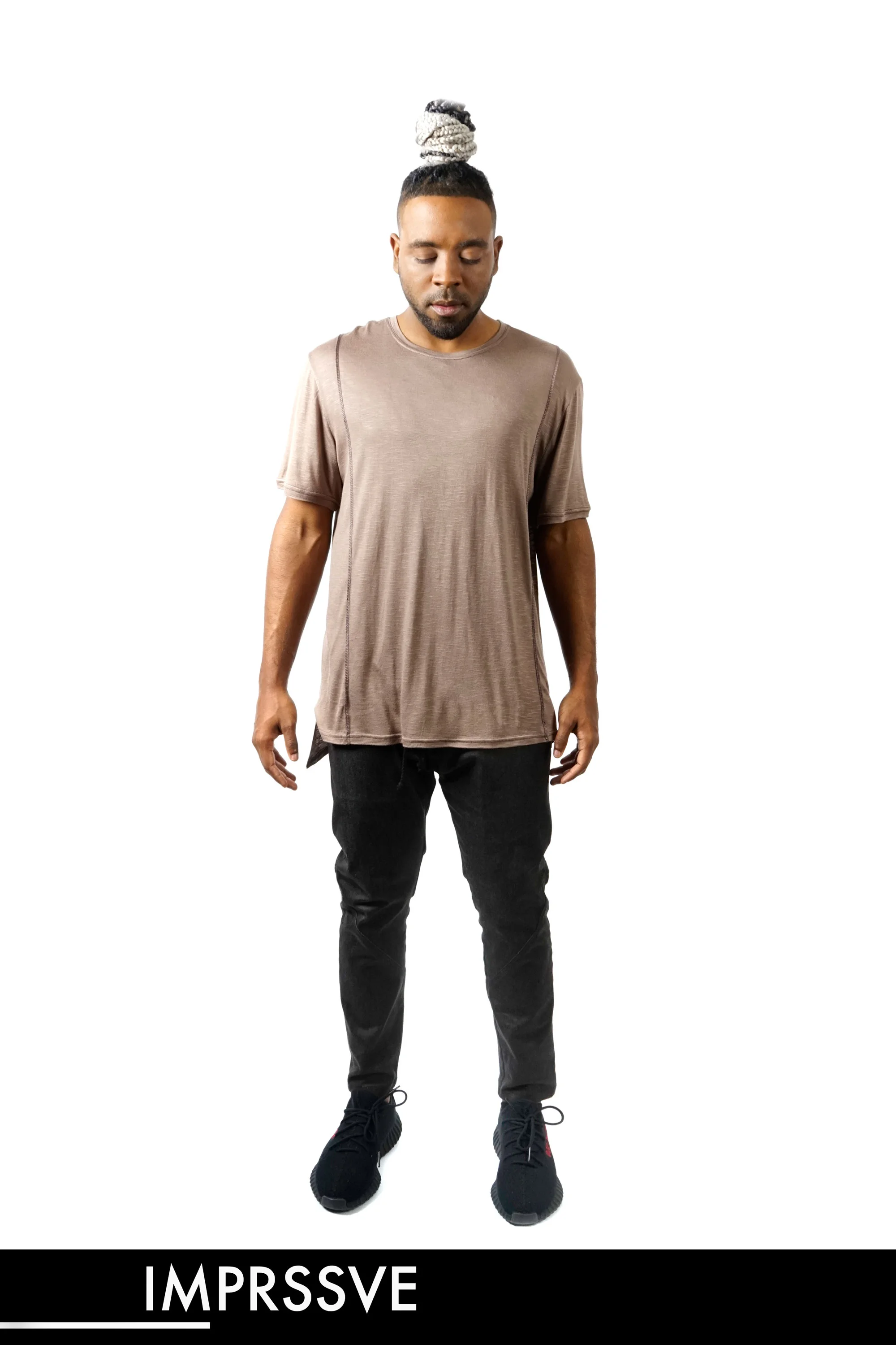 ESSENTIAL SLUB MOCHA TEE