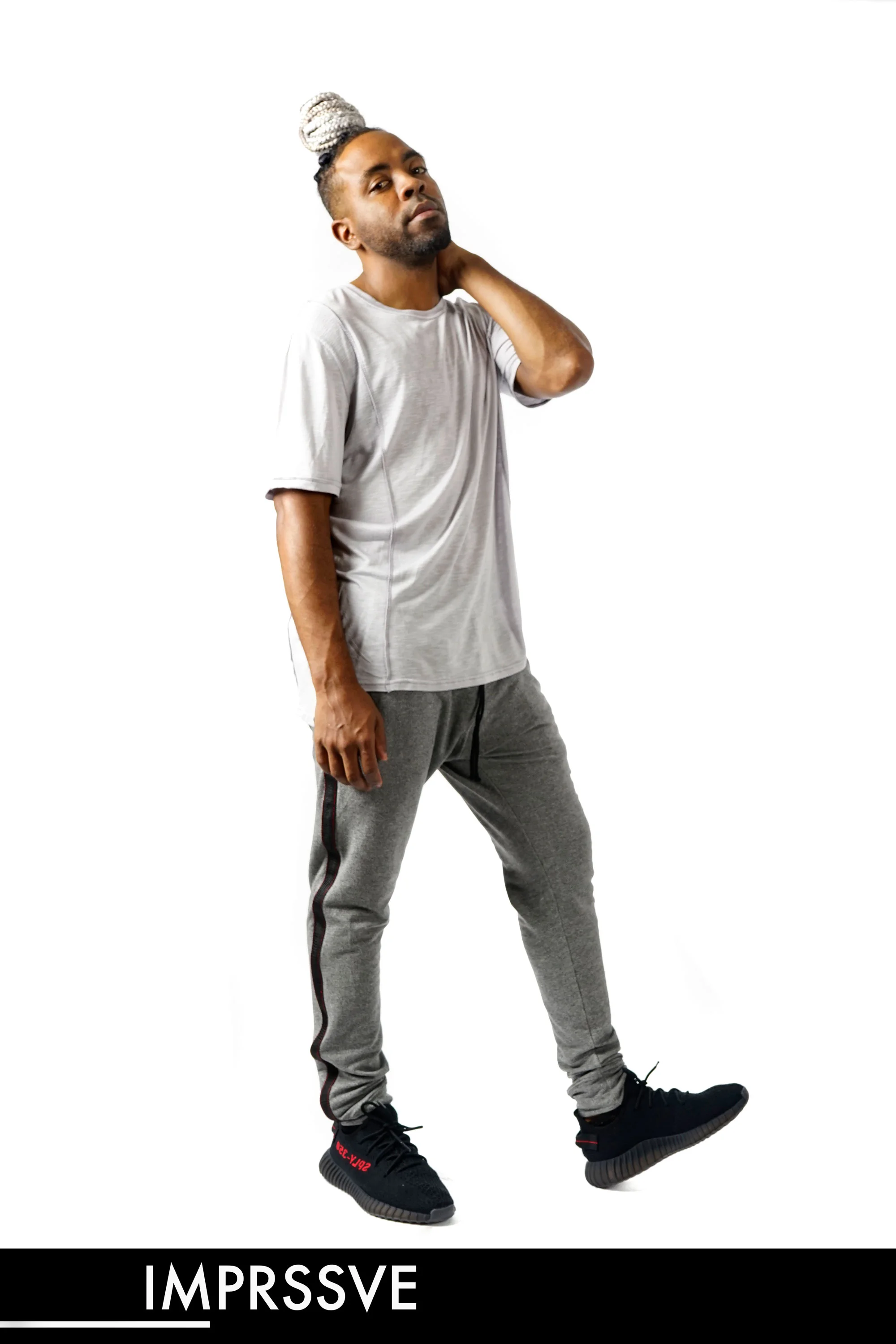 BRED B JOGGER MERCURY GREY