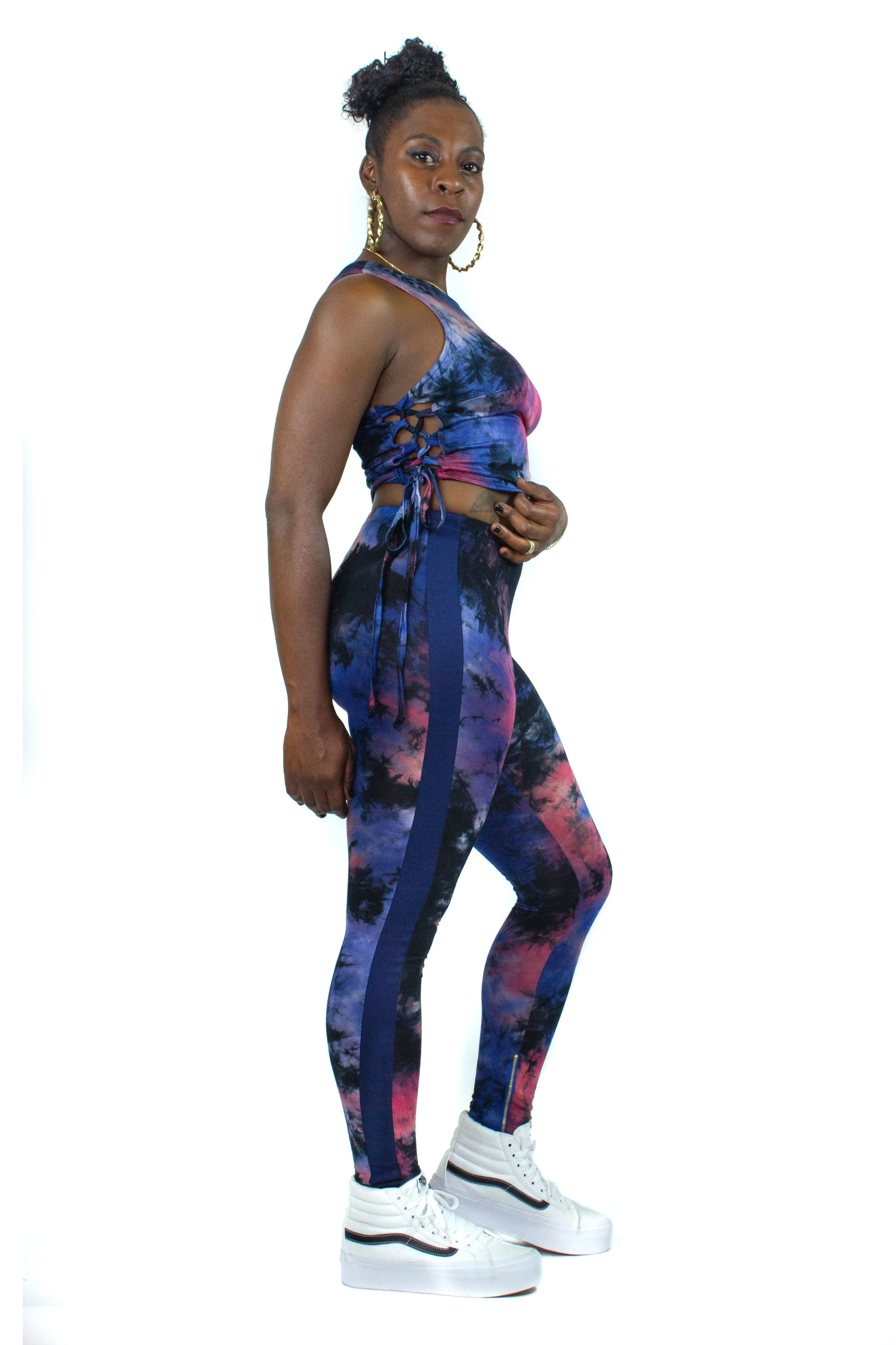 Burgundy Faux Leather Snake Pencil Skirt