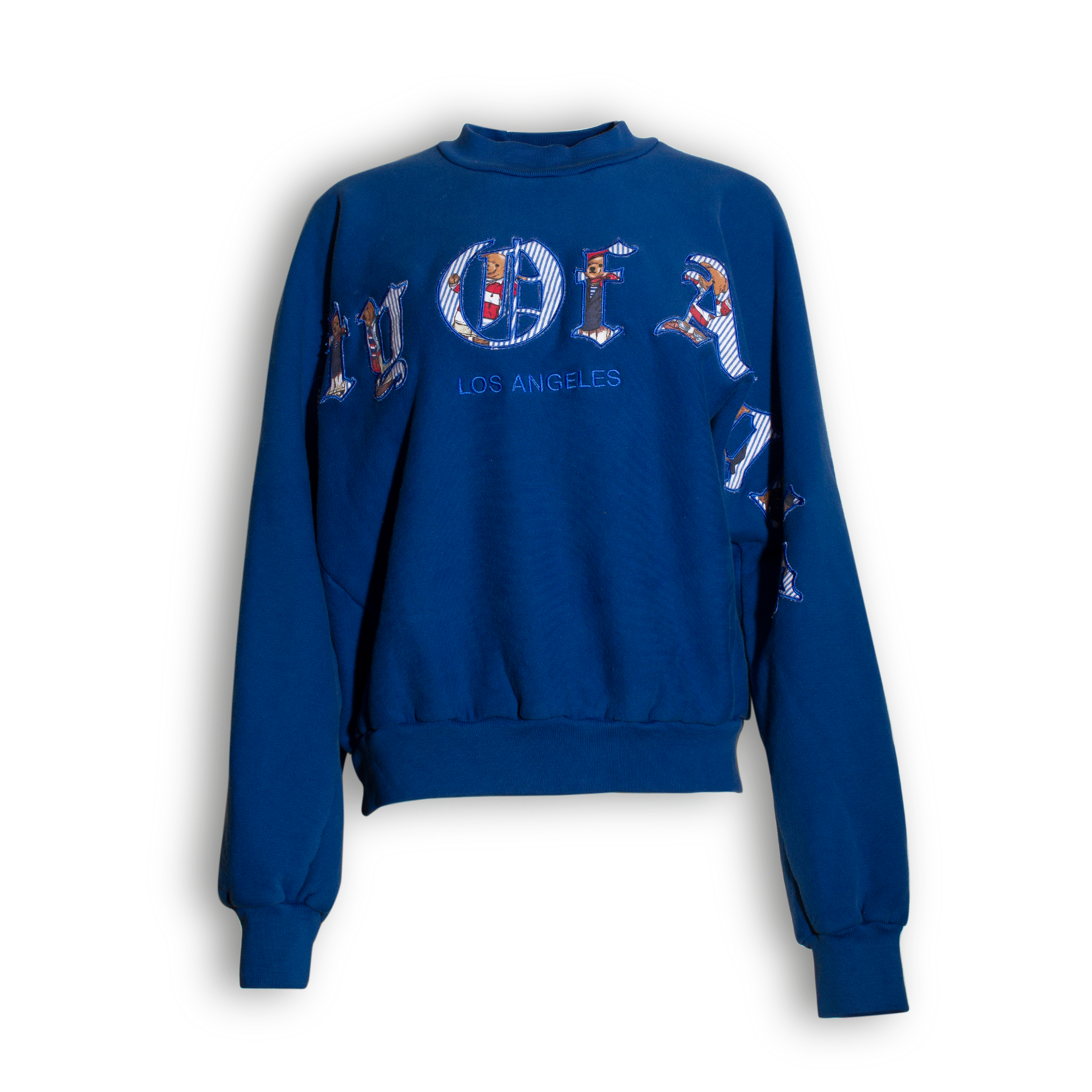 Navy City of Angels Eagle Raglan Sweater