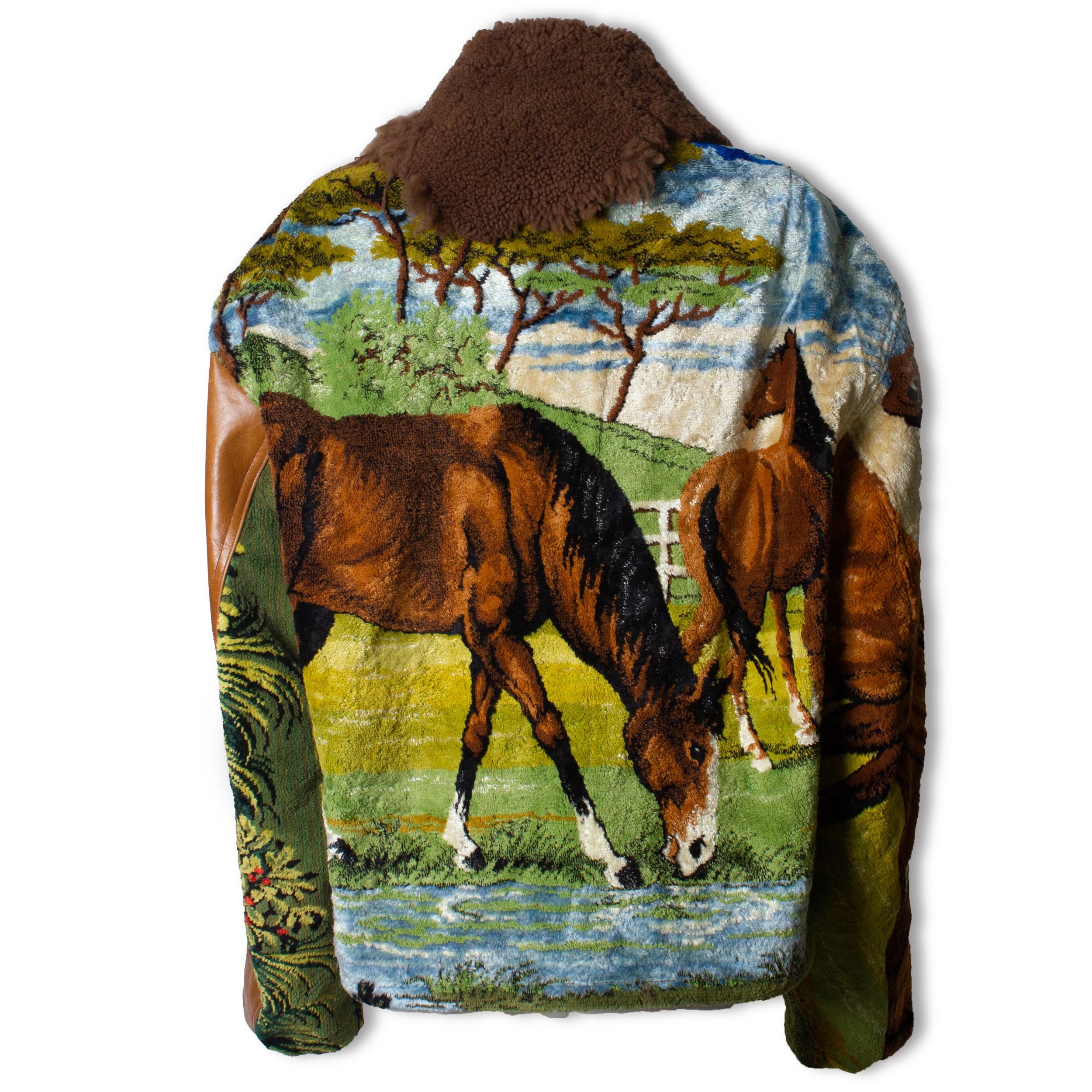 Horse Velvet Caramel Leather JKT Back.png