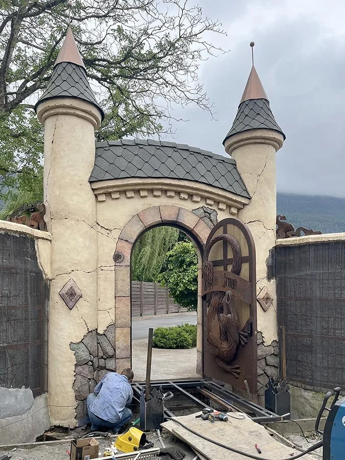 Enchanted Drawbridge Drawbridge structure — Imagination Corporation