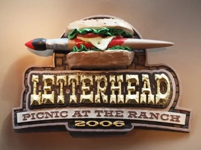 Leaterhead Sign