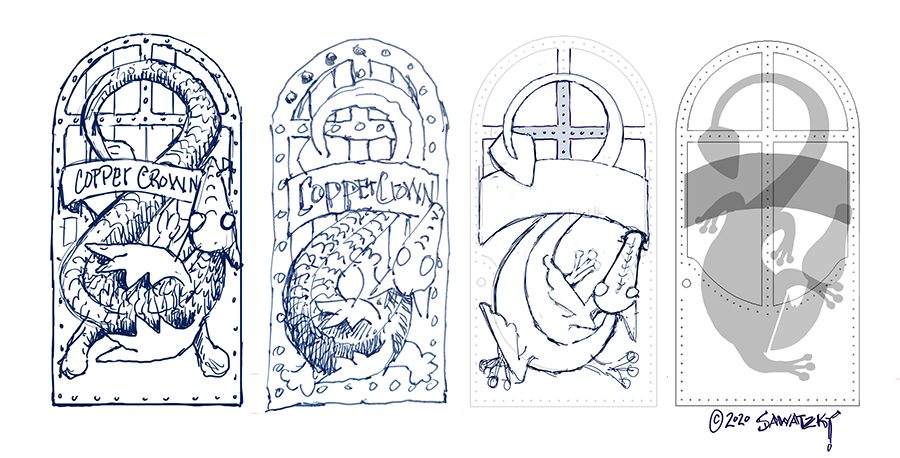 copper crown garden door design.png