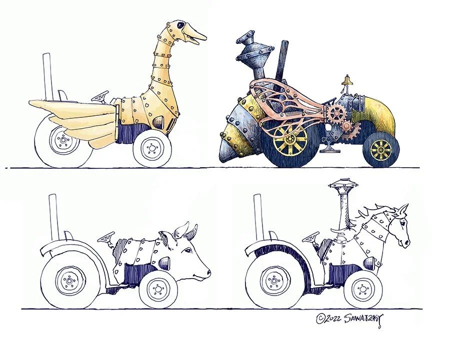 Tractor fun — Imagination Corporation