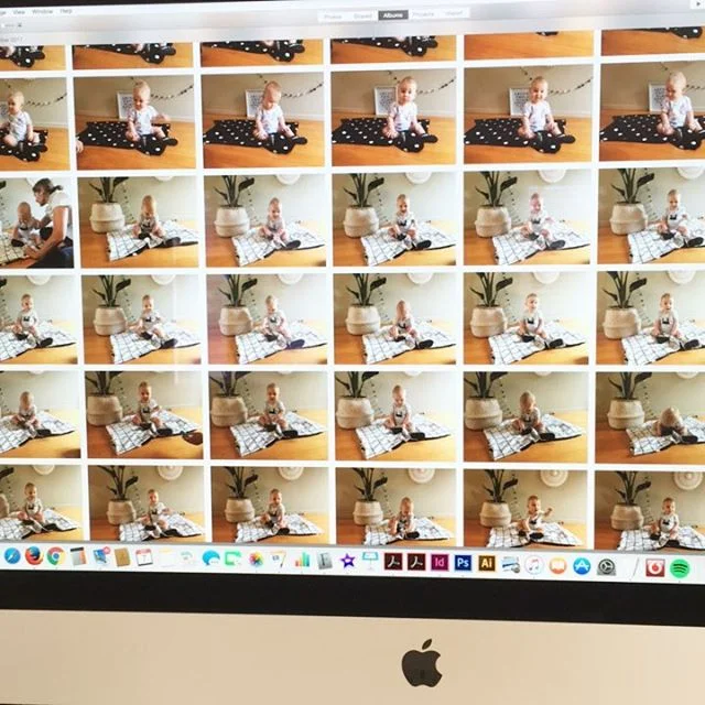 Selecting shots from yesterday's fashion photoshoot 📷