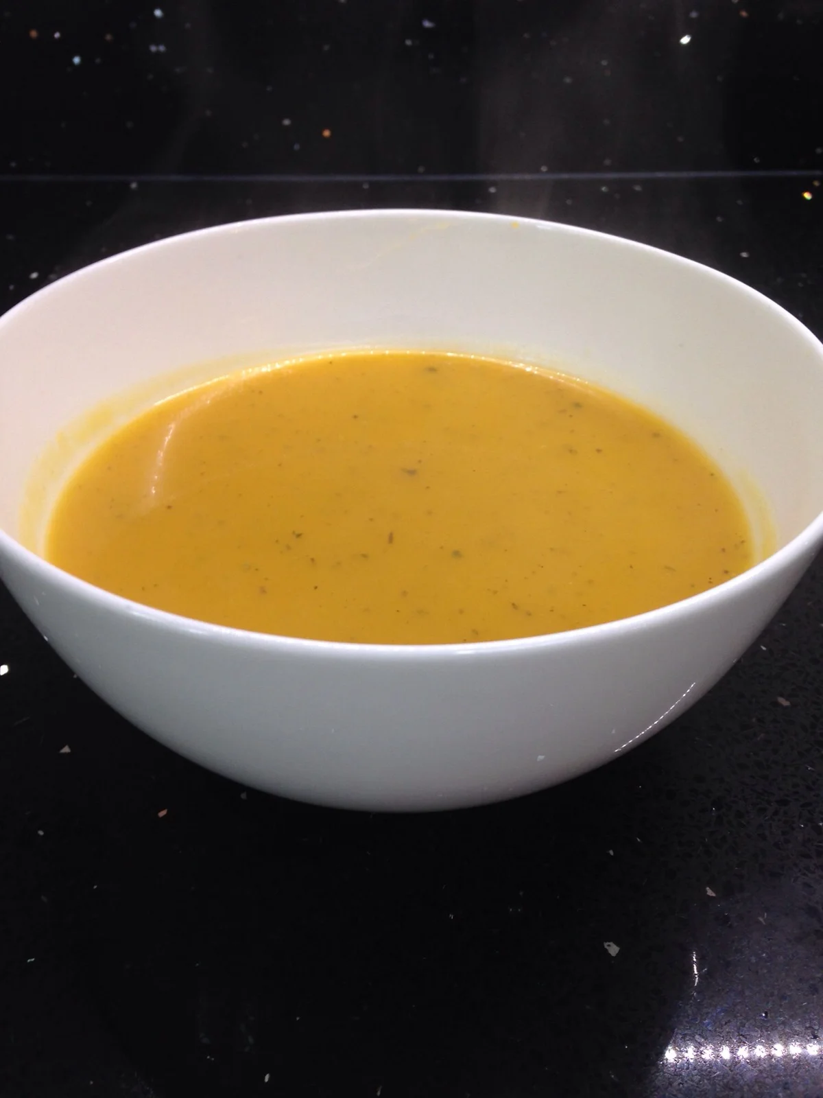 Roasted butternut squash soup