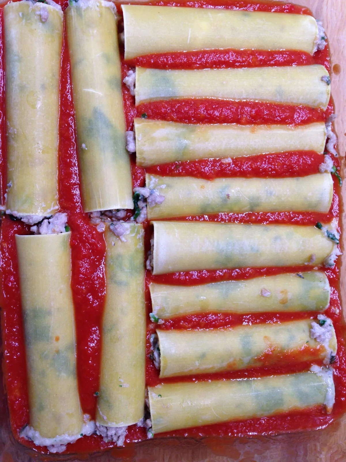 Recipe - Slow baked pork cannelloni with roasted carrots