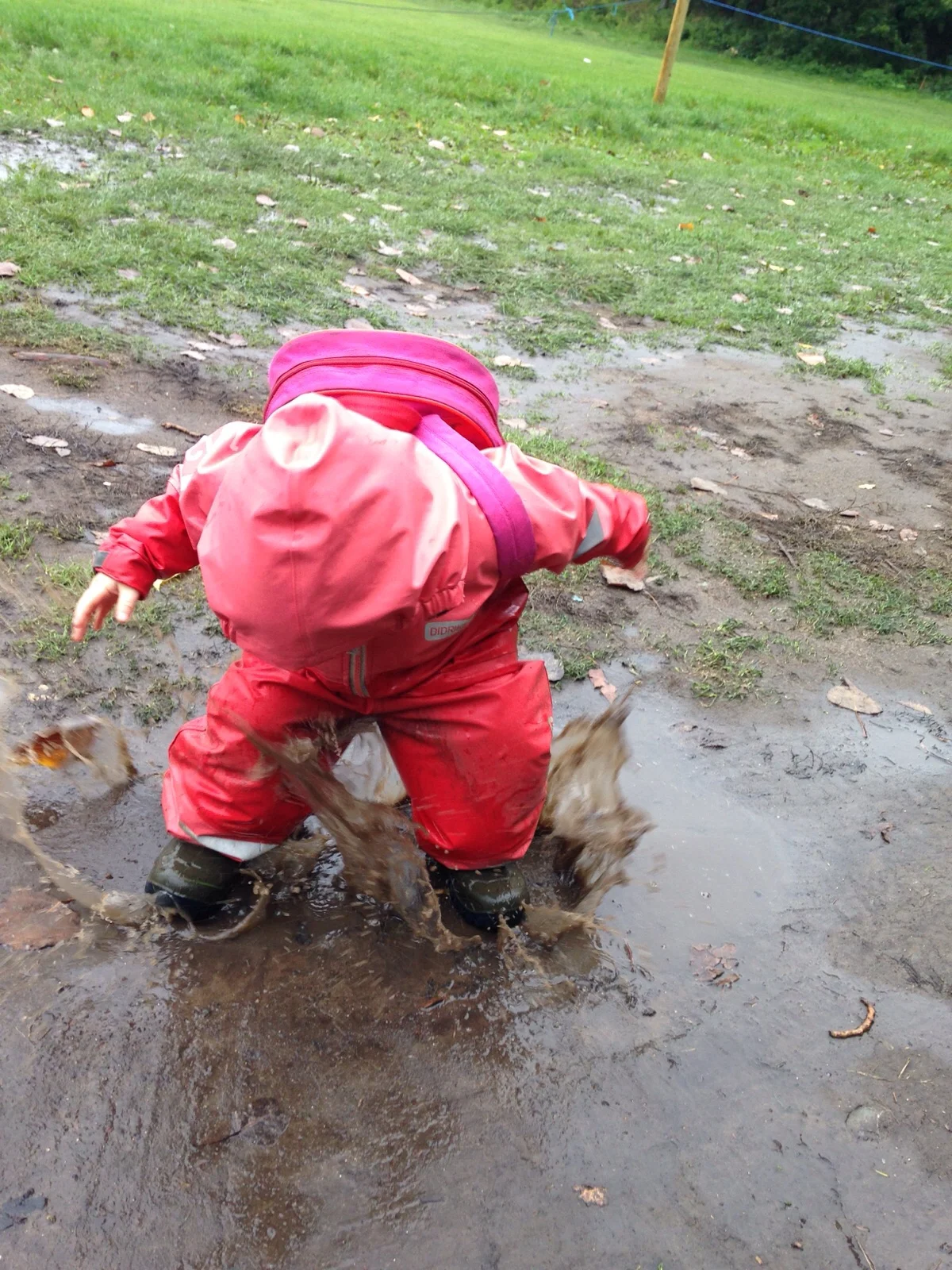 Rainy day means rainy day play!