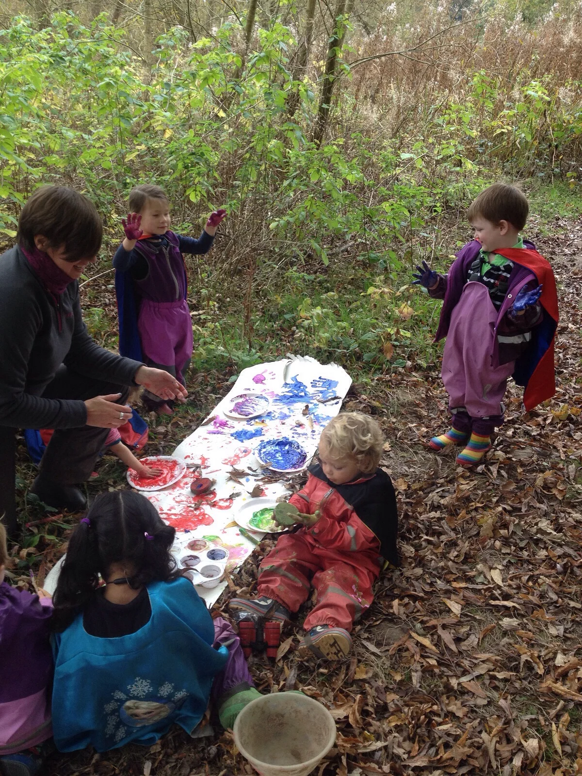 Our week in the forest