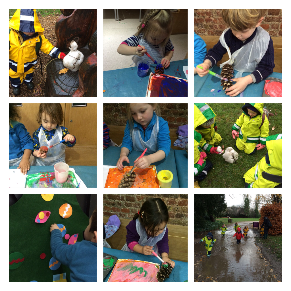 Little Forest Folk Fulham Christmas Trees! Forest School