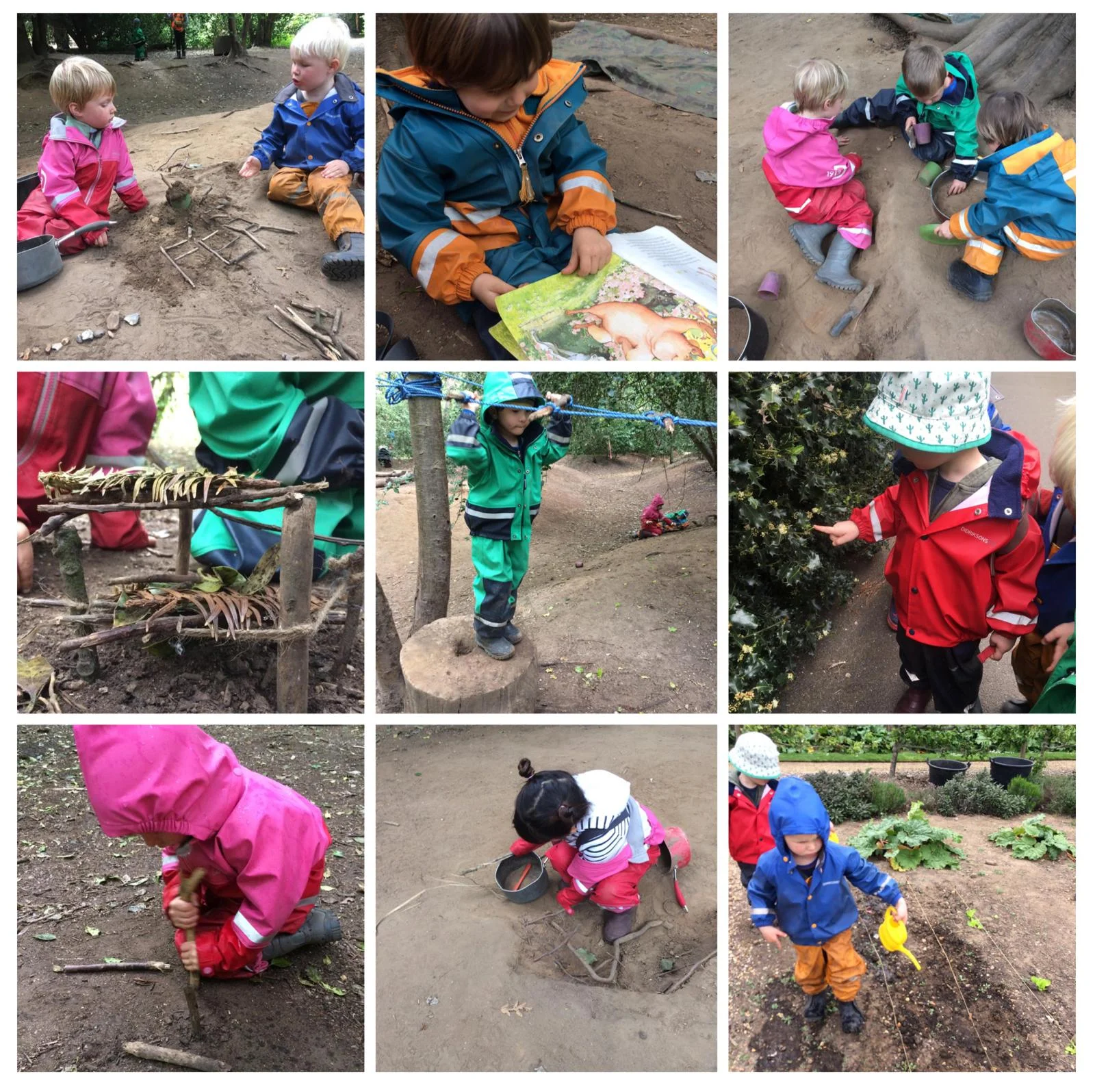 Chiswick - Climbing on monkey bars!