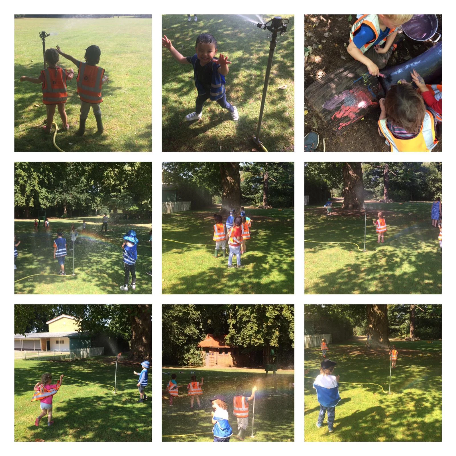 Chiswick - Water play and unfreezing dinosaurs!