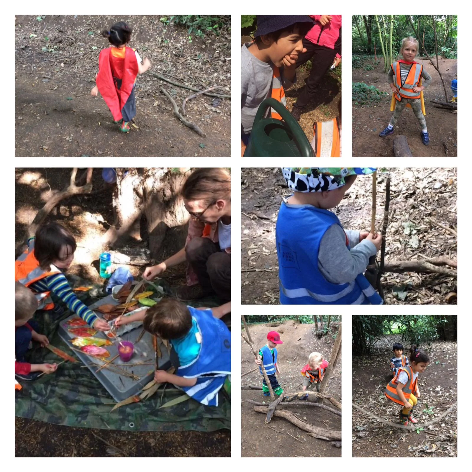 Chiswick - Forest superheroes