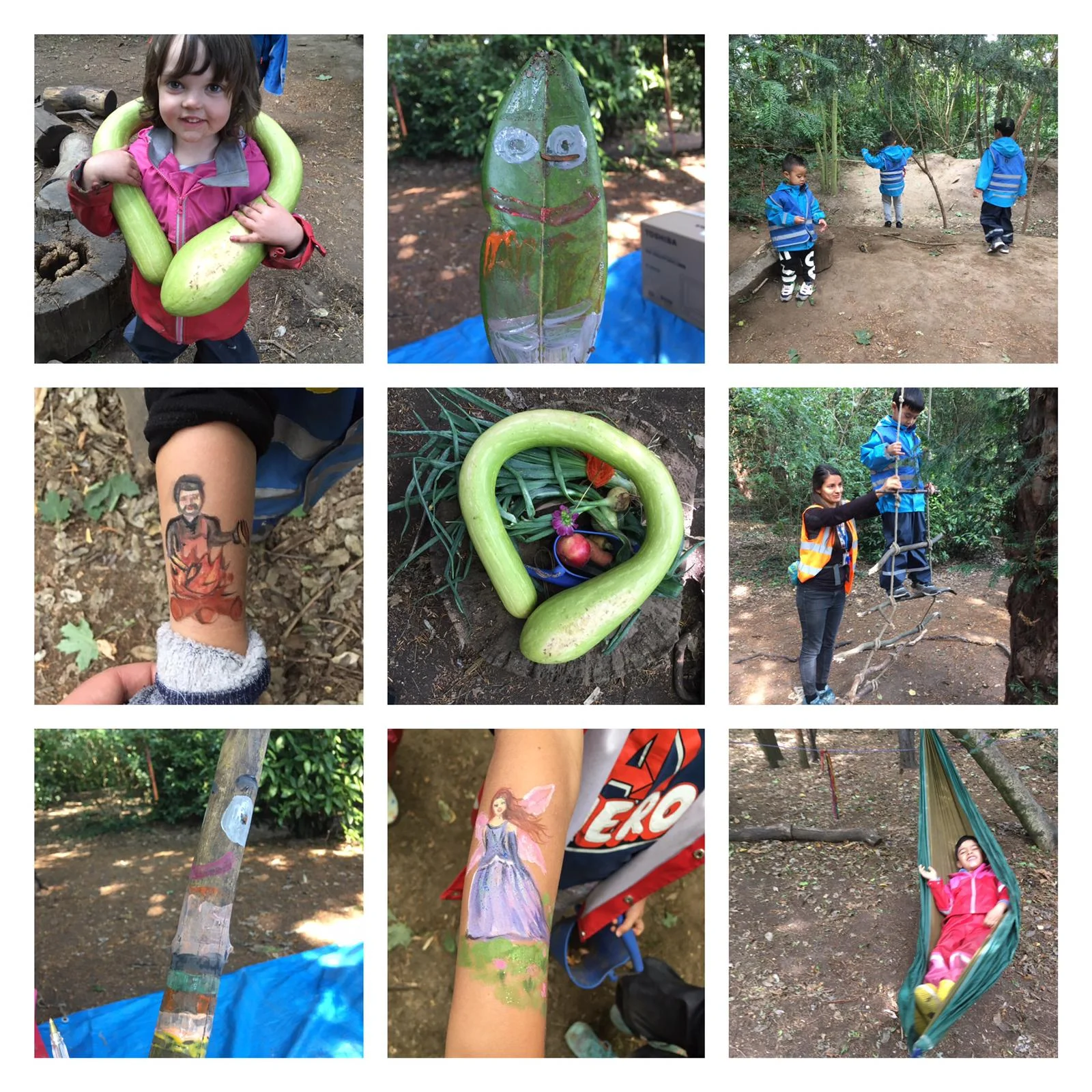 Chiswick - Harvesting veggies
