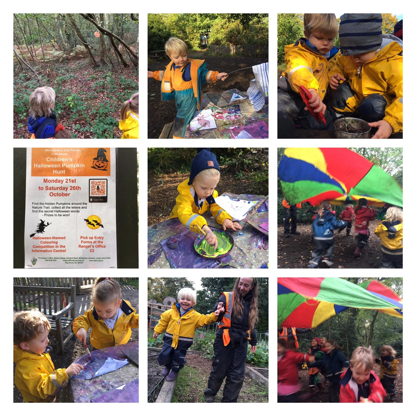 Wandsworth - Pumpkin treasure hunt