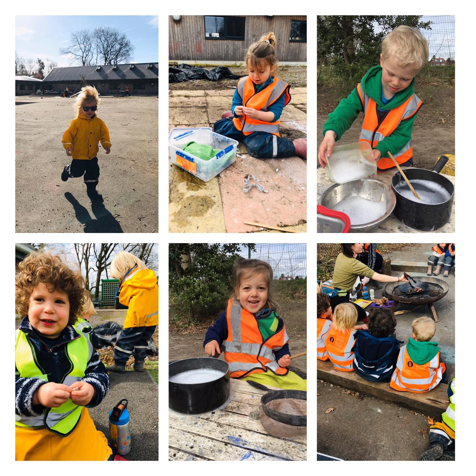 Wimbledon - Ketchup on noses and treats on the fire!