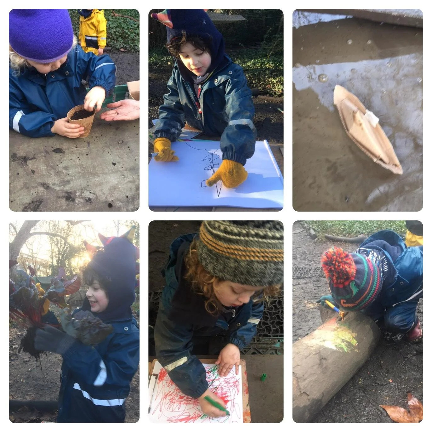 Twickenham - bubbly mud pies