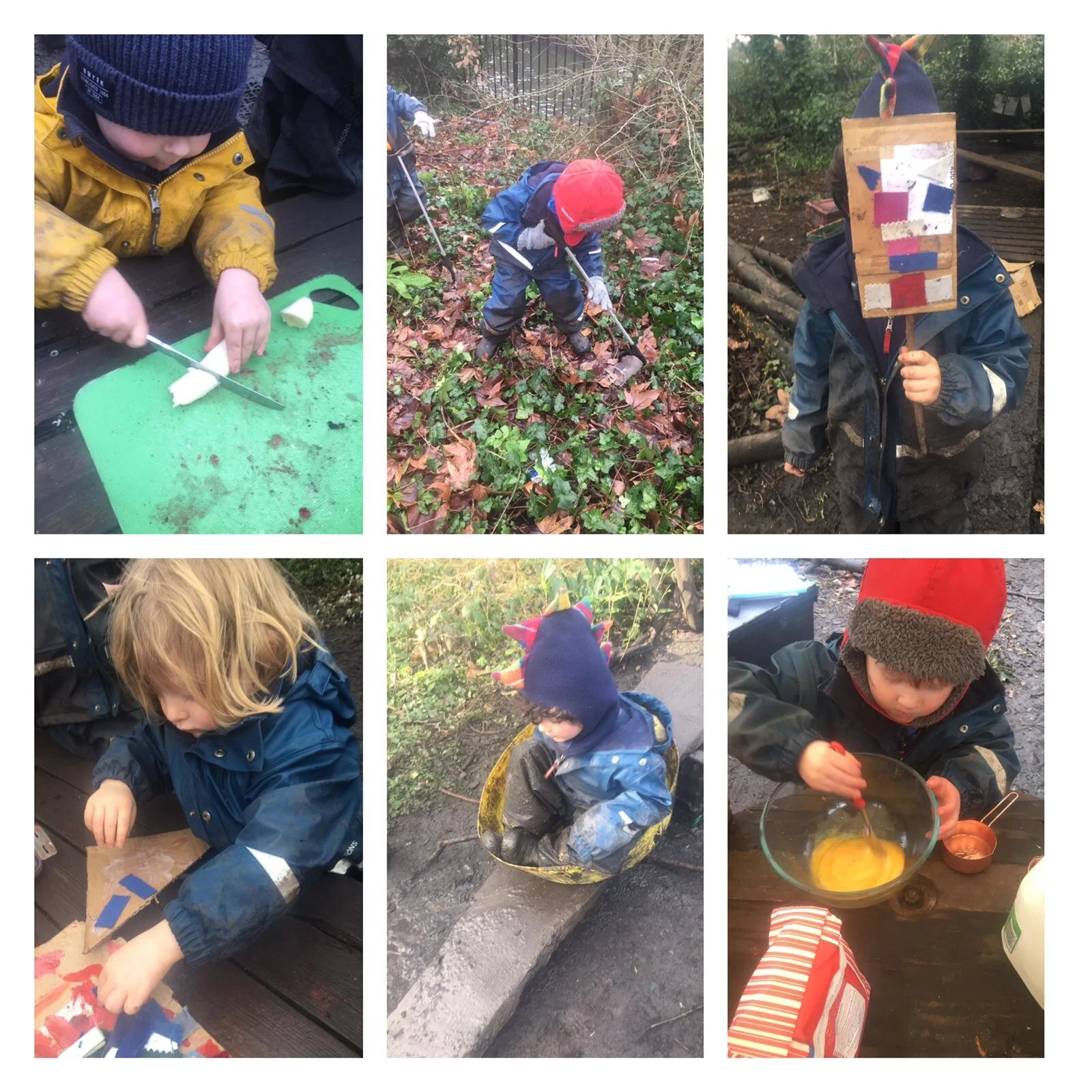 Twickenham - pancakes in frying pans