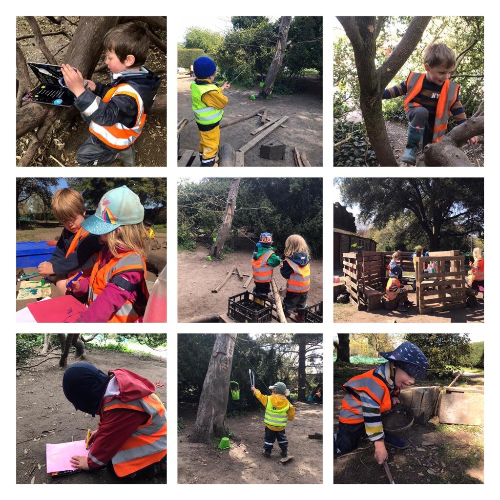 Fulham - Decorating our forest!