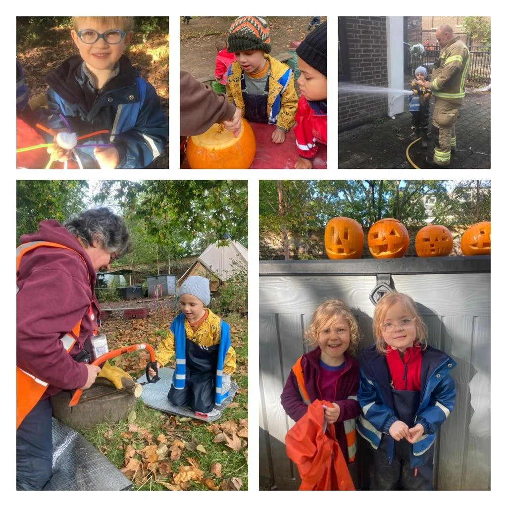 Twickenham - local fire brigade visit