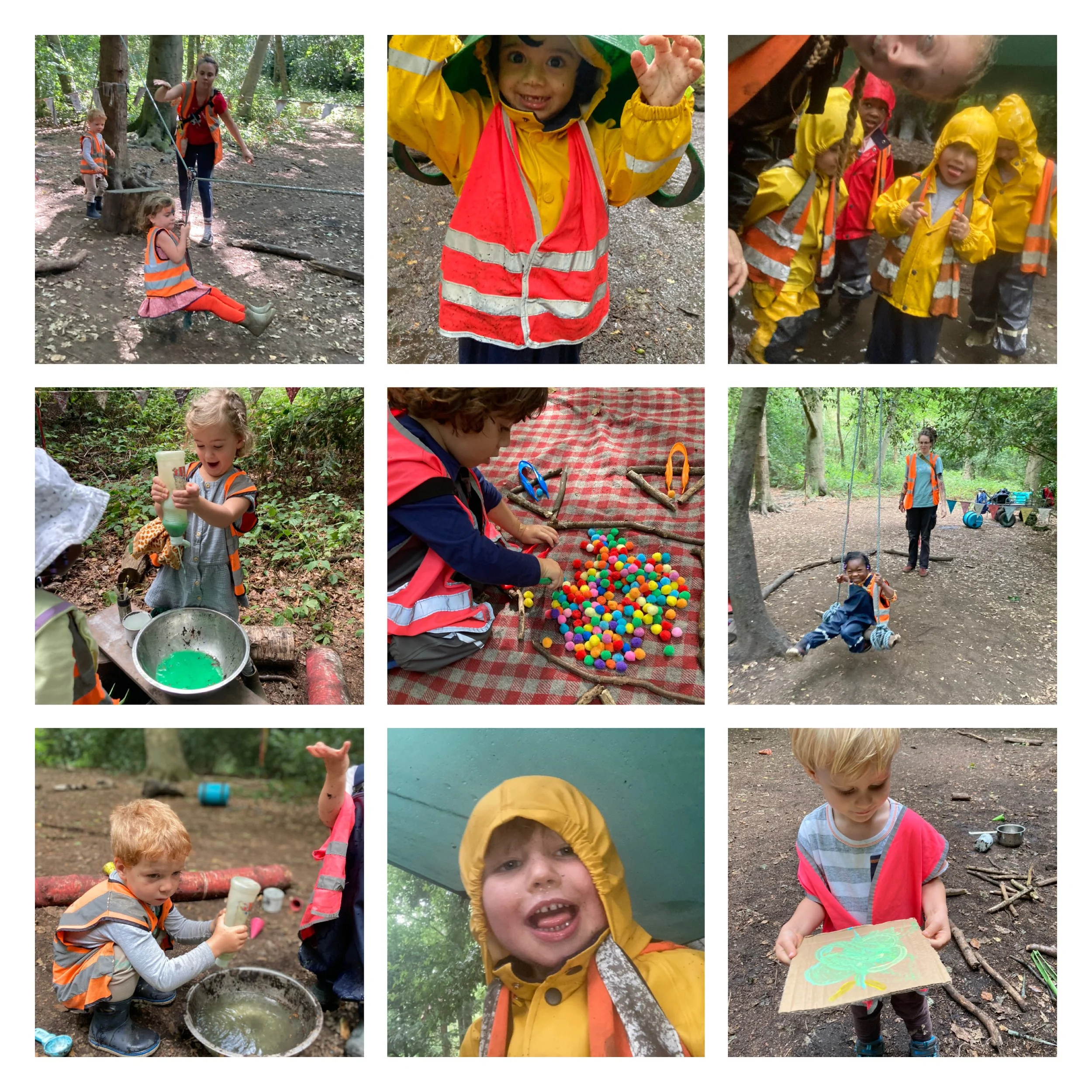 Putney Heath - Pom Poms and Puddles