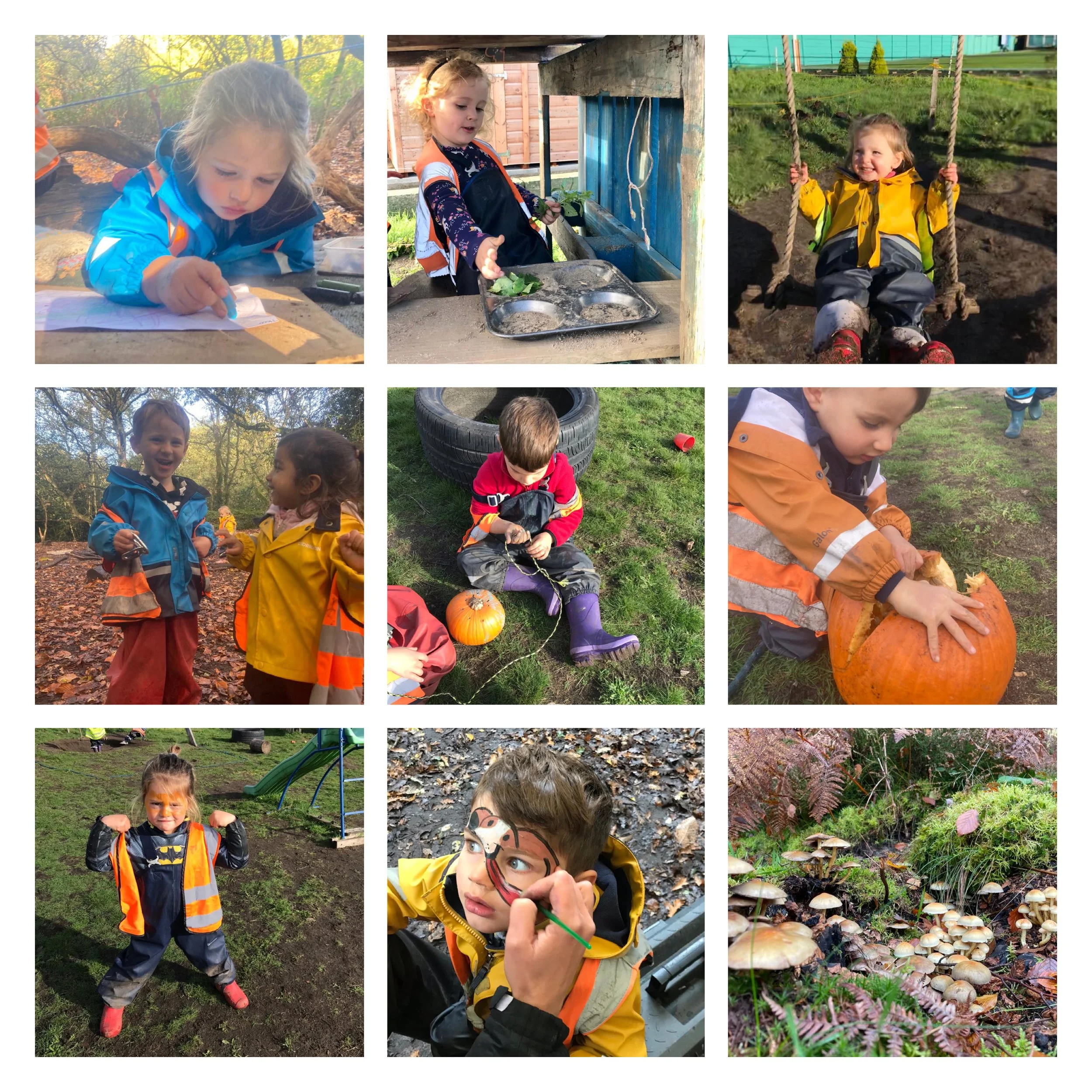 Wandsworth - Pumpkins; Painting, Tool Work &amp; Sensory Play