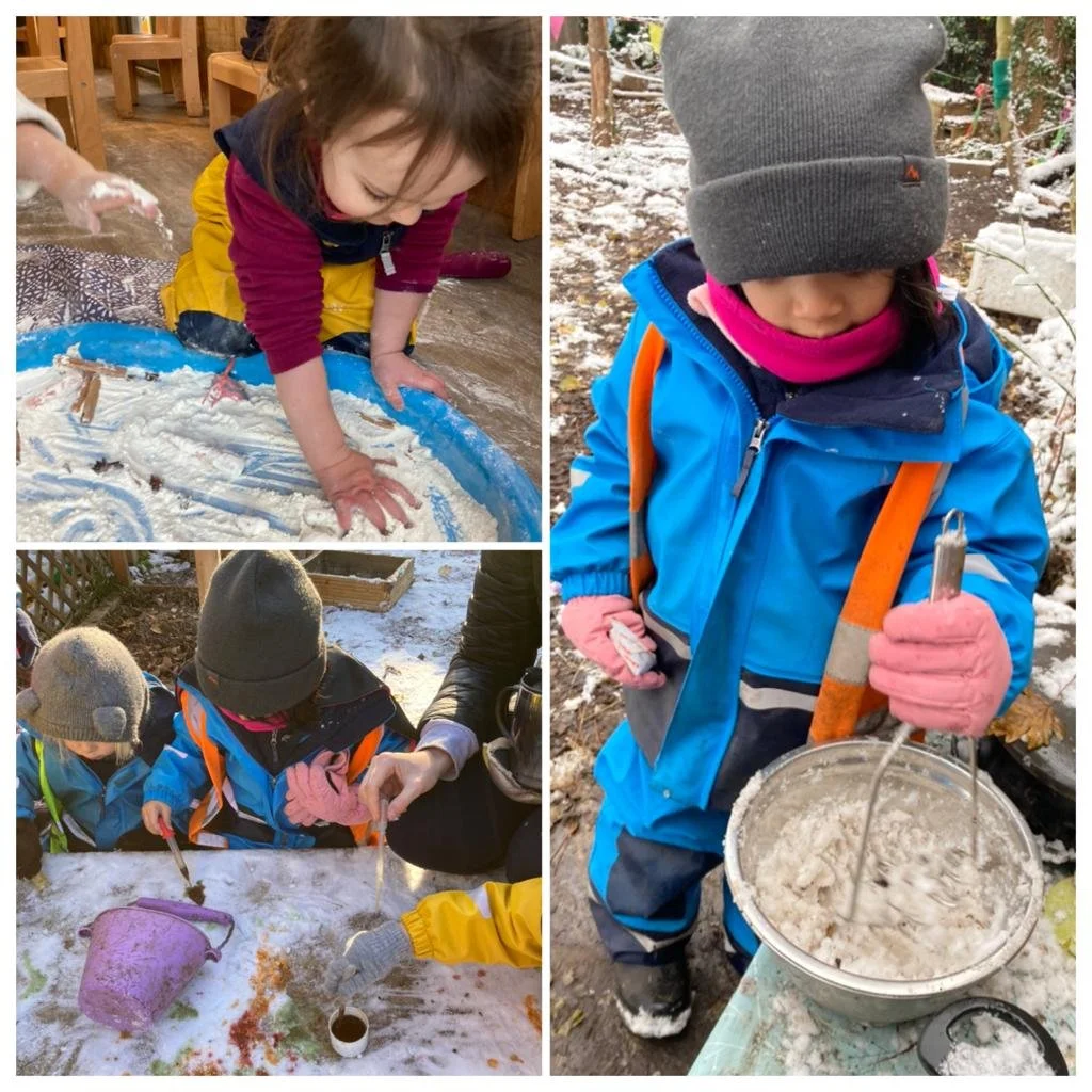 Morden - Playing in the snow!&nbsp;