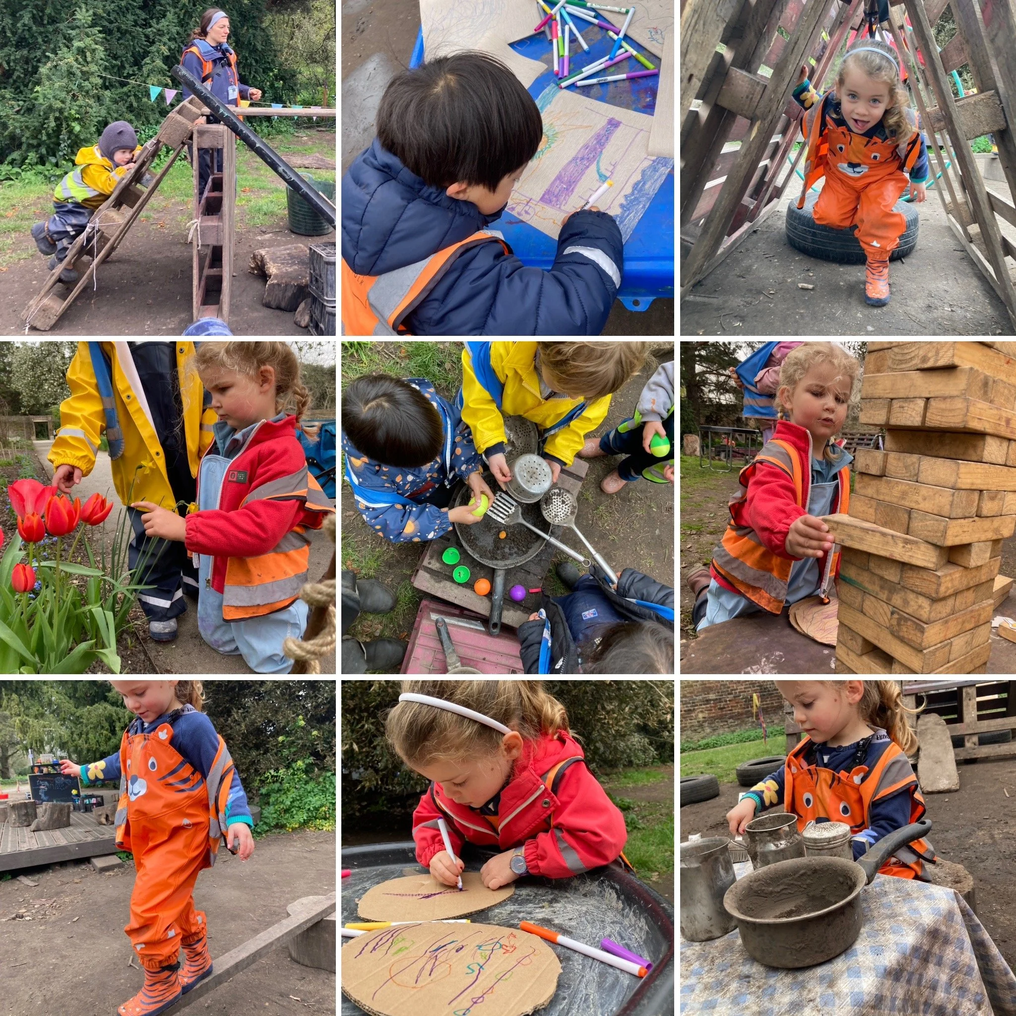 Fulham - 💛  Our Little Bunnies and an Easter Obstacle Course 