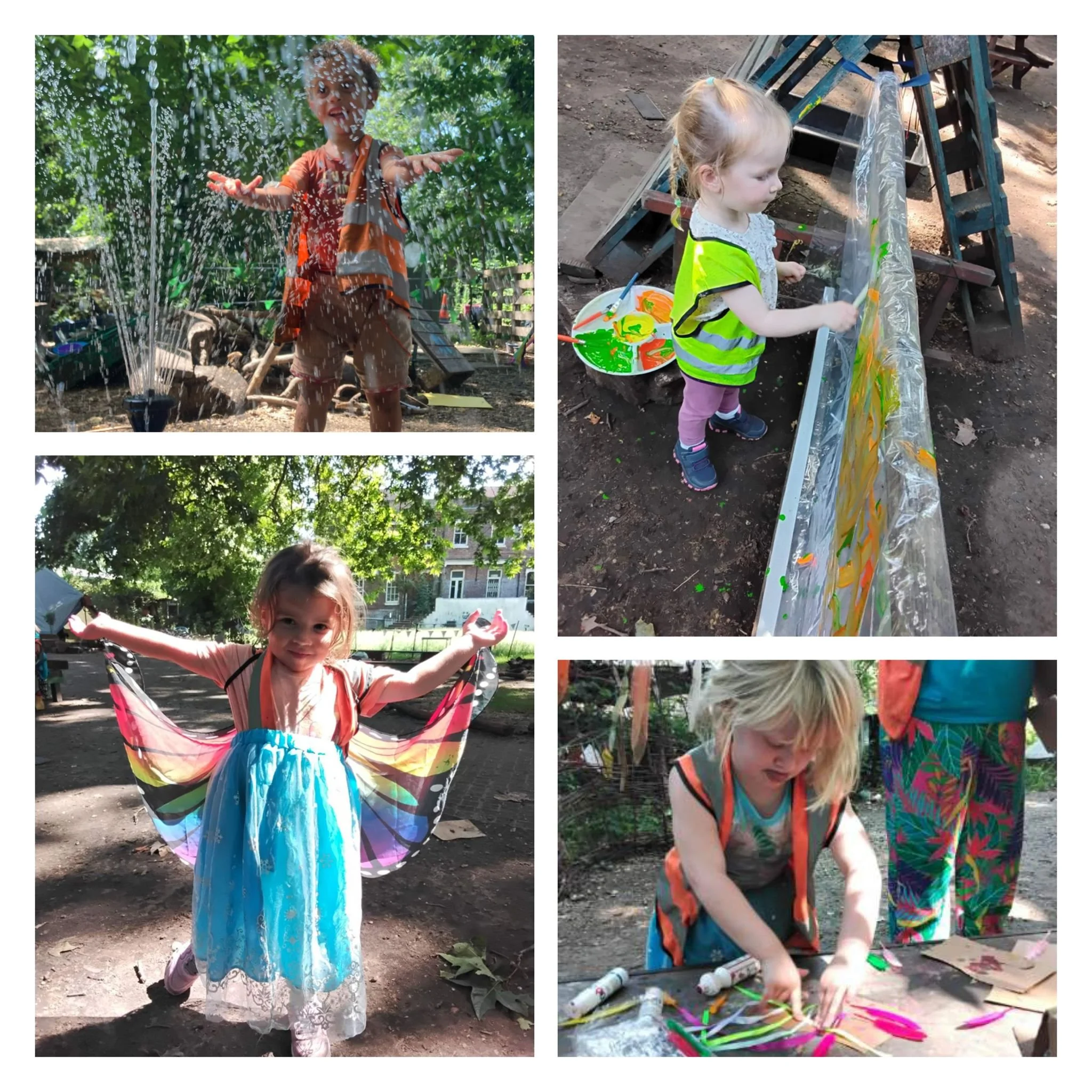 Twickenham -  Watermelons, Ice play and Water fountains!