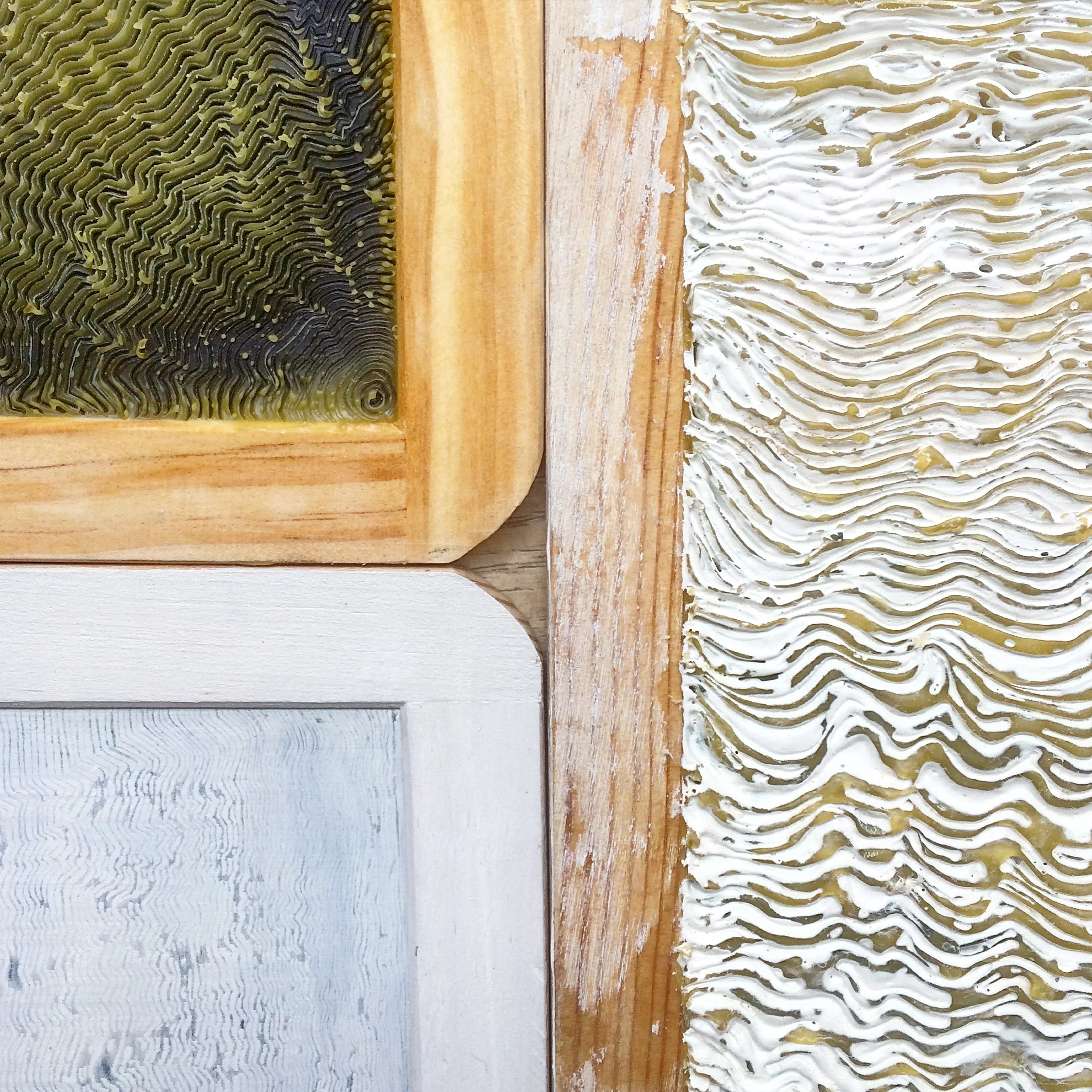 Details from different pieces.