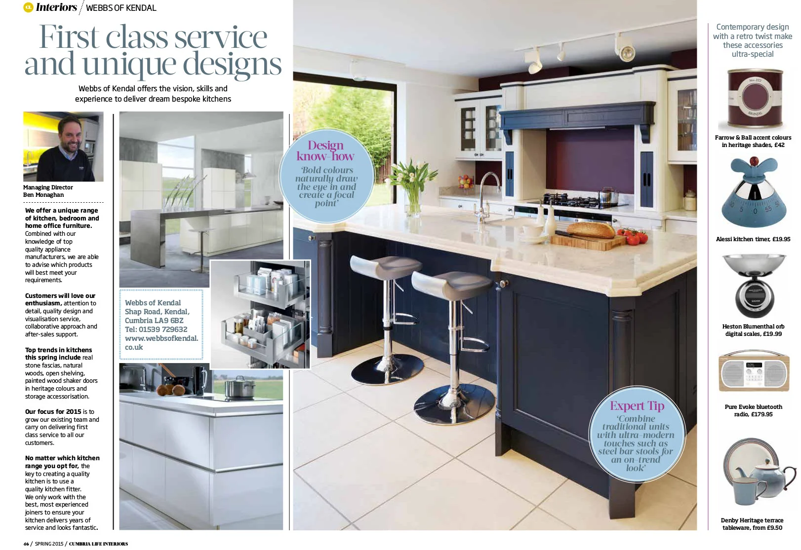 Our Latest Feature in the Cumbria Life Interiors